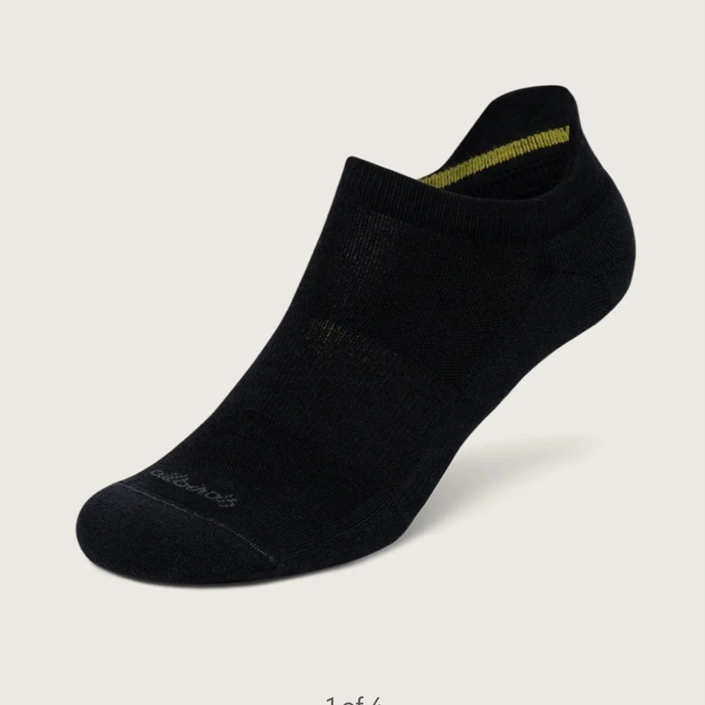 Allbirds anytime ankle socks solid black